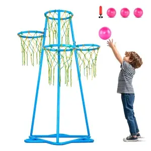 Adjustable Kids Basketball Hoop