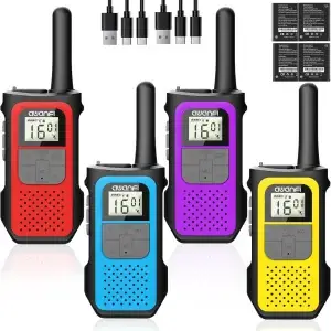 Rechargeable Long Range Walkie Talkies